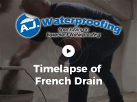 Timelapse of French Drain