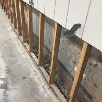 French Drain Before 3